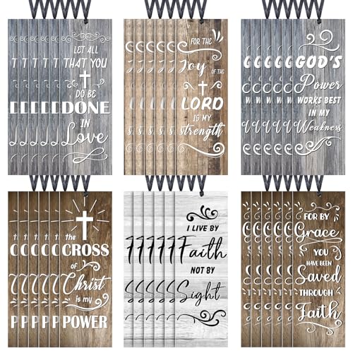 Tinlade Rustikale religiöse bedruckte Lesezeichen, christliche Vintage-Lesezeichen, Kirche, Bibelversen, Lesezeichen, Geschenk, Großpackung zum Lesen, Belohnung, Sonntag, Schule, Partyzubehör, 120 Tinlade Rustikale religiöse bedruckte Lesezeichen, christliche Vintage-Lesezeichen, Kirche, Bibelversen, Lesezeichen, Geschenk, Großpackung zum Lesen, Belohnung, Sonntag, Schule, Partyzubehör, 120 von Tinlade