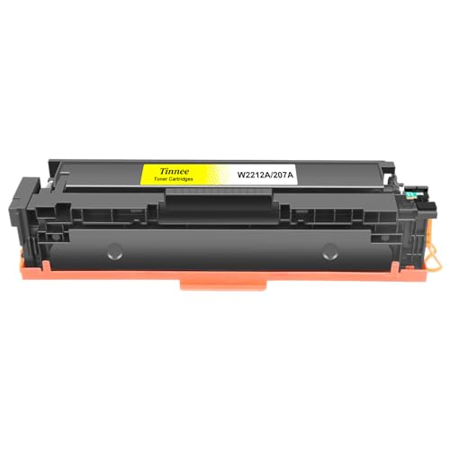 Tinnee 207A 207X M283fdw Toner Kompatibel für HP 207A HP 207X HP W2212A HP W2212X für HP Color Laserjet Pro MFP M283fdw M255dw M282nw M283fdn M255nw mit Chip, 1250 Seiten Gelb Tinnee 207A 207X M283fdw Toner Kompatibel für HP 207A HP 207X HP W2212A HP W2212X für HP Color Laserjet Pro MFP M283fdw M255dw M282nw M283fdn M255nw mit Chip, 1250 Seiten Gelb von Tinnee