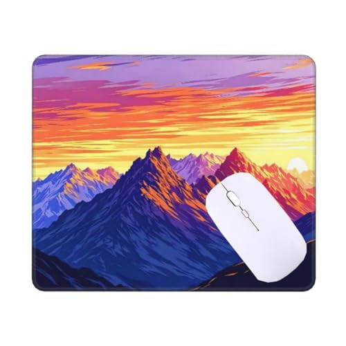 Mauspad Klein 200 X 150 mm Mousepad, Berglandschaft Mauspad, VerschleißFeste NäHte, Rutschfeste Gummibasis Gaming Mousepad, Wassxerdicht Schreibtischunterlage für Pc,Laptop,Home,Office Geschenk T-9458 Mauspad Klein 200 X 150 mm Mousepad, Berglandschaft Mauspad, VerschleißFeste NäHte, Rutschfeste Gummibasis Gaming Mousepad, Wassxerdicht Schreibtischunterlage für Pc,Laptop,Home,Office Geschenk T-9458 von Tinnoon