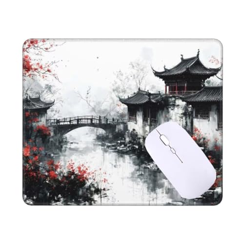 Mauspad Klein Japanische Landschaft Mousepad, Schreibtischunterlage Kinder, Gaming Mauspad 22 X 18 cm rutschfest Wasserdicht VernäHte Kanten Mouse Pad, Verbessert Geschwindigkeit und PräZision T-8979 Mauspad Klein Japanische Landschaft Mousepad, Schreibtischunterlage Kinder, Gaming Mauspad 22 X 18 cm rutschfest Wasserdicht VernäHte Kanten Mouse Pad, Verbessert Geschwindigkeit und PräZision T-8979 von Tinnoon