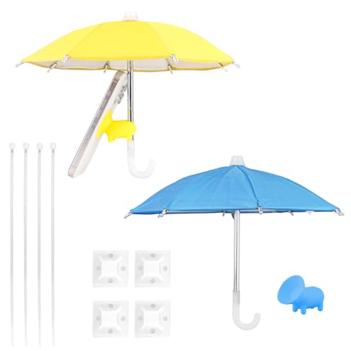Tinoaly 2st Telefon Schirm Niedlicher Blendschutz, Handyschirm Phone Umbrella & Saugnapf Schweinchen Ständerhalter Zubehör zum Blockieren von Grellem Sonnenlicht Leichtem Regen Tinoaly 2st Telefon Schirm Niedlicher Blendschutz, Handyschirm Phone Umbrella & Saugnapf Schweinchen Ständerhalter Zubehör zum Blockieren von Grellem Sonnenlicht Leichtem Regen von Tinoaly