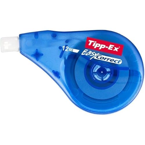 Korrekturroller Easy Correct, 4.2mm breit, 12m lang, blau-transparent von Tipp-Ex