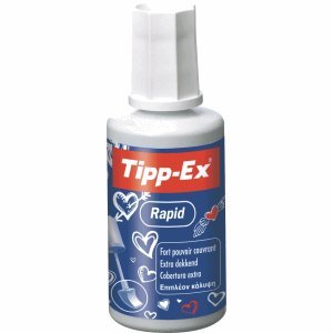 Tipp-Ex 10 x Korrekturflüssigkeit Rapid weiß 25ml von Tipp-Ex