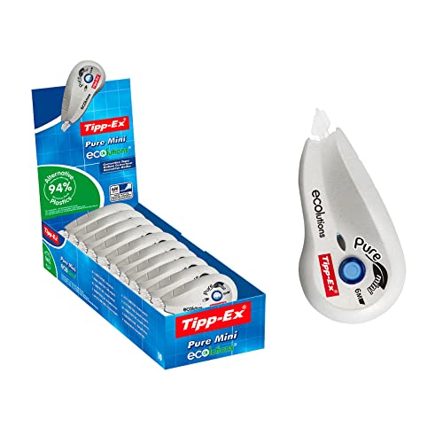 Tipp-Ex 918466 Korrekturroller ECOlutions Pure Mini, 6 m x 5 mm, Displaybox à 10 Stück Tipp-Ex 918466 Korrekturroller ECOlutions Pure Mini, 6 m x 5 mm, Displaybox à 10 Stück von BIC