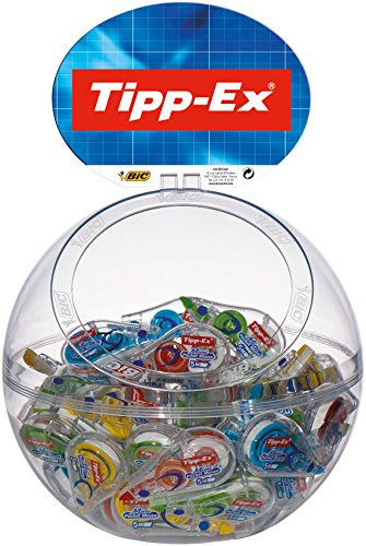 Tipp-Ex 931860 Korrekturroller Mini Pocket Mouse Fashion 5 mm x 5 m, Display a 40 Stück 4-fach sortiert Tipp-Ex 931860 Korrekturroller Mini Pocket Mouse Fashion 5 mm x 5 m, Display a 40 Stück 4-fach sortiert von BIC
