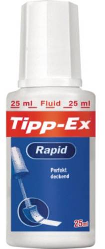 Tipp-Ex Korrekturflüssigkeit Rapid 25ml Weiß von Tipp-Ex