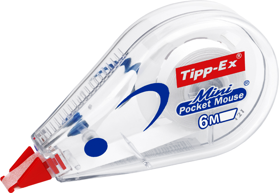 Tipp-Ex Korrekturroller , Mini Pocket Mouse, , 5 mm x 6 m von Tipp-Ex