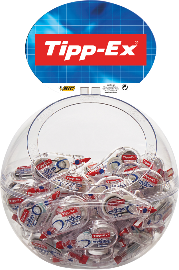 Tipp-Ex Korrekturroller Mini Pocket Mouse, 60er Bonboniere von Tipp-Ex