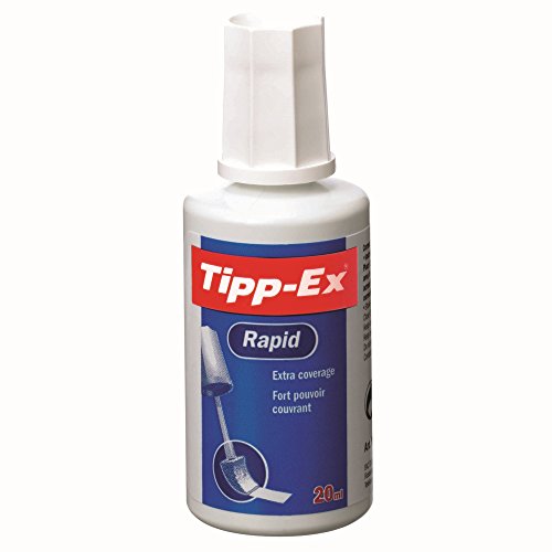 Tipp-Ex TS-140011 Korrekturflüssigkeit, 20 ml, weiß, 10 Stück von Tipp-Ex