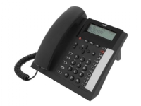 Tiptel 1020, Analoges Telefon, Kabelgebundenes Mobilteil, Freisprecheinrichtung, Schwarz von Tiptel