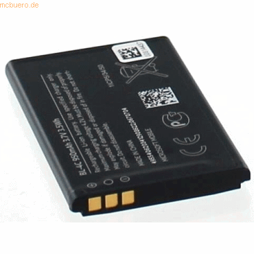 Tiptel Akku für Tiptel Ergophone 6121 Li-Ion 3,7 Volt 860 mAh schwarz von Tiptel