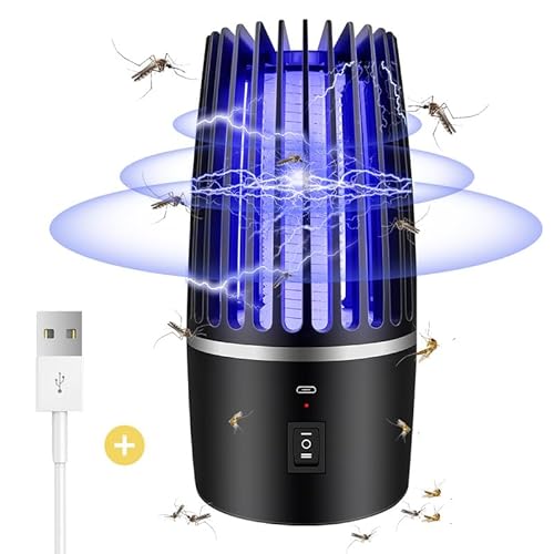 Insektenvernichter Elektrisch, 2 IN 1 Elektrisch Mückenlampe, Insektenfalle Moskito Killer mit UV-Lampe, Elektrische Mückenfalle Moskito Killer für Schlafzimmer Camping Garten Innen und Aussen Insektenvernichter Elektrisch, 2 IN 1 Elektrisch Mückenlampe, Insektenfalle Moskito Killer mit UV-Lampe, Elektrische Mückenfalle Moskito Killer für Schlafzimmer Camping Garten Innen und Aussen von Tiptop Home