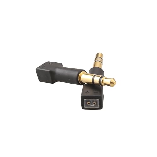 0.78mm Buchse auf 3,5 mm Stecker Kopfhörer-Adapter, Adapter für DENON AH-D9200 D7200 Sony MDR-Z1R MDR-Z7 Hifiman HE1000, zum Anschluss mit 3,5 mm Audio-Kopfhörern (0.78mm auf 3,5 mm) von Tirstrup