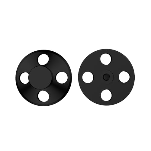 Vinyl-Schallplattengewicht LP-Vinyl-Plattenspieler Metall-Disc-Stabilisator Schallplattengewicht mit weicher Bodenpolsterung Stabilisierungsgeschwindigkeit für Plattenspieler (LP107B) von Tirstrup