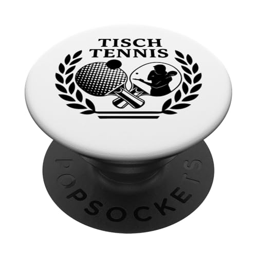 Tischtennis Tischtennisspieler Ping-Pong Spiele Tischtennis PopSockets Klebender PopGrip von Tischtennis Zubehör Geschenke Shirts