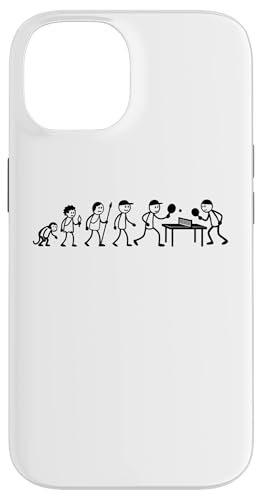 Tischtennisspieler Ping-Pong Spiele Evolution Tischtennis Hülle für iPhone 14 von Tischtennis Zubehör Geschenke Shirts