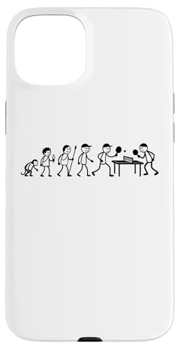 Tischtennisspieler Ping-Pong Spiele Evolution Tischtennis Hülle für iPhone 15 Plus von Tischtennis Zubehör Geschenke Shirts