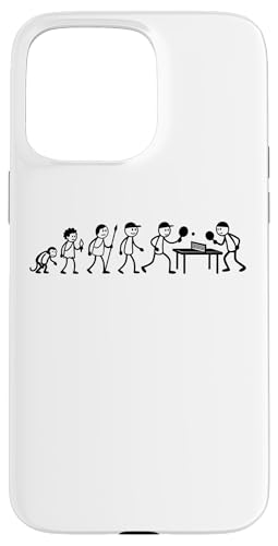 Tischtennisspieler Ping-Pong Spiele Evolution Tischtennis Hülle für iPhone 15 Pro Max von Tischtennis Zubehör Geschenke Shirts