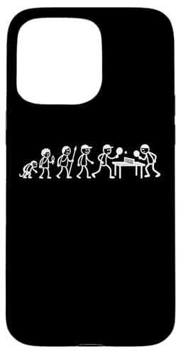 Tischtennisspieler Ping-Pong Spiele Evolution Tischtennis Hülle für iPhone 15 Pro Max von Tischtennis Zubehör Geschenke Shirts