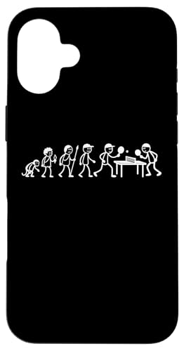 Tischtennisspieler Ping-Pong Spiele Evolution Tischtennis Hülle für iPhone 16 Plus von Tischtennis Zubehör Geschenke Shirts