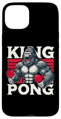 Tischtennisspieler Ping-Pong Spiele King-Pong Tischtennis Hülle für iPhone 15 Plus von Tischtennis Zubehör Geschenke Shirts