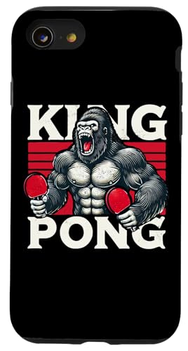 Tischtennisspieler Ping-Pong Spiele King-Pong Tischtennis Hülle für iPhone SE (2020) / 7 / 8 von Tischtennis Zubehör Geschenke Shirts