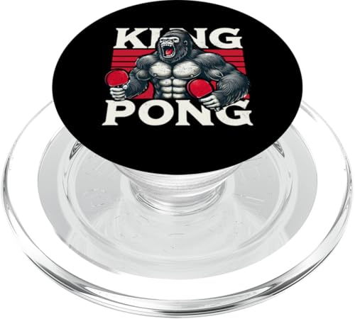 Tischtennisspieler Ping-Pong Spiele King-Pong Tischtennis PopSockets PopGrip für MagSafe Tischtennisspieler Ping-Pong Spiele King-Pong Tischtennis PopSockets PopGrip für MagSafe von Tischtennis Zubehör Geschenke Shirts
