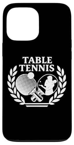 Tischtennisspieler Ping-Pong Spiele Tischtennis Hülle für iPhone 13 Pro Max von Tischtennis Zubehör Geschenke Shirts