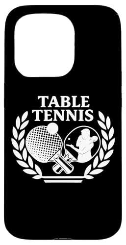 Tischtennisspieler Ping-Pong Spiele Tischtennis Hülle für iPhone 15 Pro von Tischtennis Zubehör Geschenke Shirts