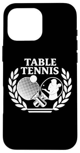 Tischtennisspieler Ping-Pong Spiele Tischtennis Hülle für iPhone 16 Pro Max Tischtennisspieler Ping-Pong Spiele Tischtennis Hülle für iPhone 16 Pro Max von Tischtennis Zubehör Geschenke Shirts
