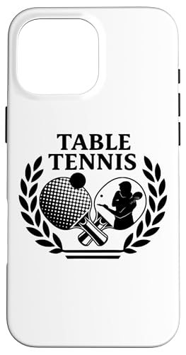 Tischtennisspieler Ping-Pong Spiele Tischtennis Hülle für iPhone 16 Pro Max von Tischtennis Zubehör Geschenke Shirts
