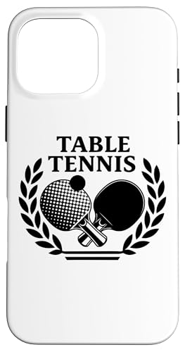 Tischtennisspieler Ping-Pong Spiele Tischtennis Hülle für iPhone 16 Pro Max von Tischtennis Zubehör Geschenke Shirts