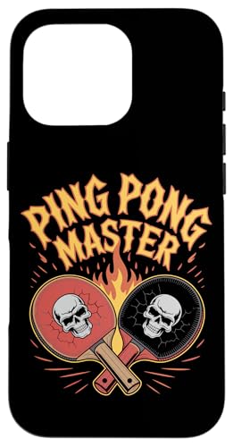 Tischtennisspieler Ping-Pong Spiele Tischtennis Hülle für iPhone 16 Pro von Tischtennis Zubehör Geschenke Shirts