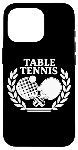 Tischtennisspieler Ping-Pong Spiele Tischtennis Hülle für iPhone 16 Pro Tischtennisspieler Ping-Pong Spiele Tischtennis Hülle für iPhone 16 Pro von Tischtennis Zubehör Geschenke Shirts
