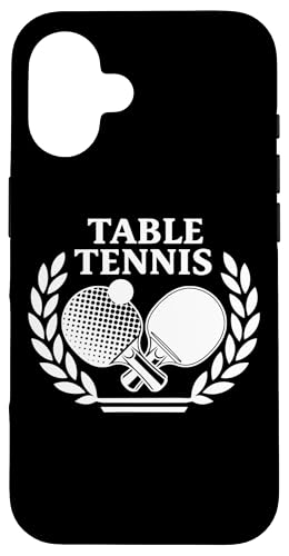 Tischtennisspieler Ping-Pong Spiele Tischtennis Hülle für iPhone 16 von Tischtennis Zubehör Geschenke Shirts