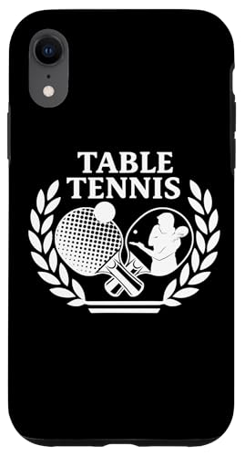 Tischtennisspieler Ping-Pong Spiele Tischtennis Hülle für iPhone XR von Tischtennis Zubehör Geschenke Shirts