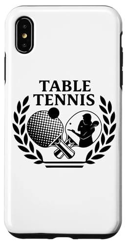 Tischtennisspieler Ping-Pong Spiele Tischtennis Hülle für iPhone XS Max von Tischtennis Zubehör Geschenke Shirts