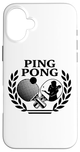 Tischtennisspieler Ping-Pong Spiele Tischtennis Ping-Pong Hülle für iPhone 16 Plus Tischtennisspieler Ping-Pong Spiele Tischtennis Ping-Pong Hülle für iPhone 16 Plus von Tischtennis Zubehör Geschenke Shirts