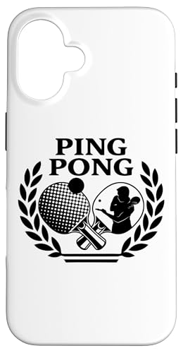 Tischtennisspieler Ping-Pong Spiele Tischtennis Ping-Pong Hülle für iPhone 16 Tischtennisspieler Ping-Pong Spiele Tischtennis Ping-Pong Hülle für iPhone 16 von Tischtennis Zubehör Geschenke Shirts