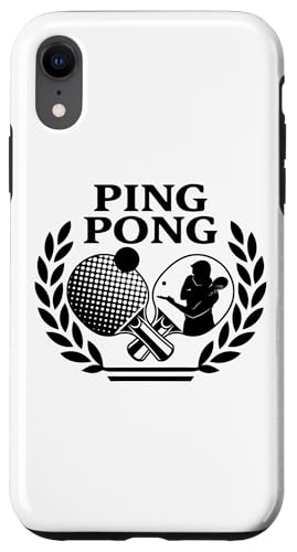 Tischtennisspieler Ping-Pong Spiele Tischtennis Ping-Pong Hülle für iPhone XR Tischtennisspieler Ping-Pong Spiele Tischtennis Ping-Pong Hülle für iPhone XR von Tischtennis Zubehör Geschenke Shirts