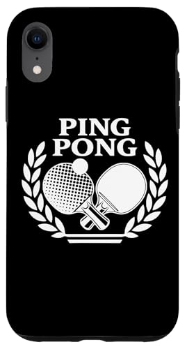 Tischtennisspieler Ping-Pong Spiele Tischtennis Ping-Pong Hülle für iPhone XR Tischtennisspieler Ping-Pong Spiele Tischtennis Ping-Pong Hülle für iPhone XR von Tischtennis Zubehör Geschenke Shirts