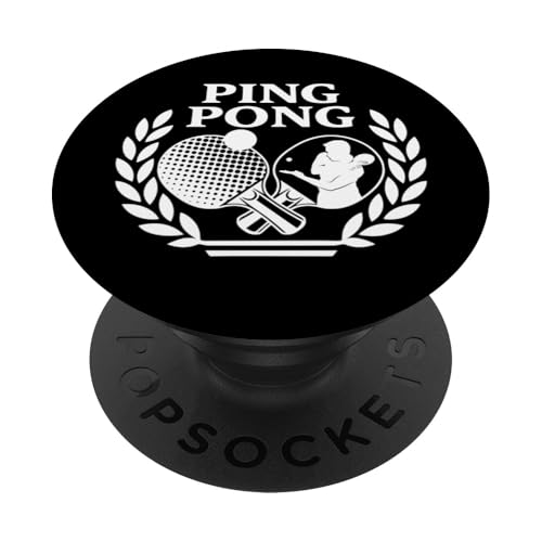 Tischtennisspieler Ping-Pong Spiele Tischtennis Ping-Pong PopSockets Klebender PopGrip von Tischtennis Zubehör Geschenke Shirts