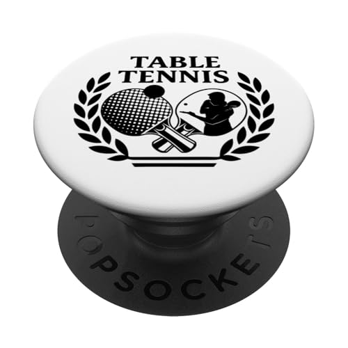 Tischtennisspieler Ping-Pong Spiele Tischtennis PopSockets Klebender PopGrip Tischtennisspieler Ping-Pong Spiele Tischtennis PopSockets Klebender PopGrip von Tischtennis Zubehör Geschenke Shirts