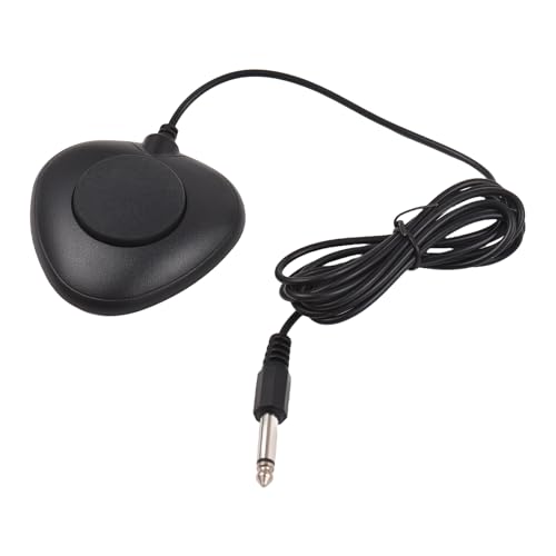 Kompaktes Sustain Pedal für Tragbare Keyboards, 3.5mm Schnittstelle Kompaktes Sustain Pedal Pedal für Musikinstrumente Tragbares Klappklavier Elektronisches Keyboard (for Musical Instruments) von Tissting