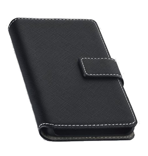 Titan Mobilfunk Zubehör Book Style Handy Tasche - NAS. - kompatibel mit Motorola Moto G5S Plus - Cover Case Schutz Hülle Etui Schutzhülle in der Farbe Schwarz von Titan Mobilfunk Zubehör
