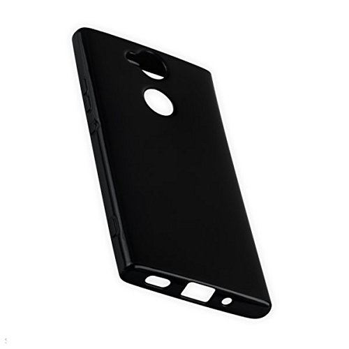 Titan Mobilfunk Zubehör Dark Case Style - Silikon TPU Handy Cover Hülle Schale Kappe in Schwarz - kompatibel mit Sony Xperia XA2 Ultra - Schutz Schutzhülle von Titan Mobilfunk Zubehör