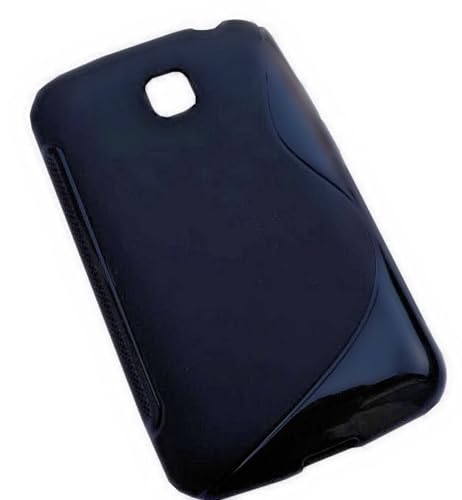 Titan Mobilfunk Zubehör Design Rubber Silikon TPU Case in Schwarz kompatibel mit LG E430 Optimus L3 2 II – Handy Cover Hülle Schale Kappe # Titan Mobilfunk Zubehör Design Rubber Silikon TPU Case in Schwarz kompatibel mit LG E430 Optimus L3 2 II – Handy Cover Hülle Schale Kappe # von Titan Mobilfunk Zubehör