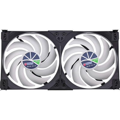 Titan TTC-SC22(B)/V2+ Kühlschrank-Doppellüfter 120x25mm IP55 für Camping von Titan