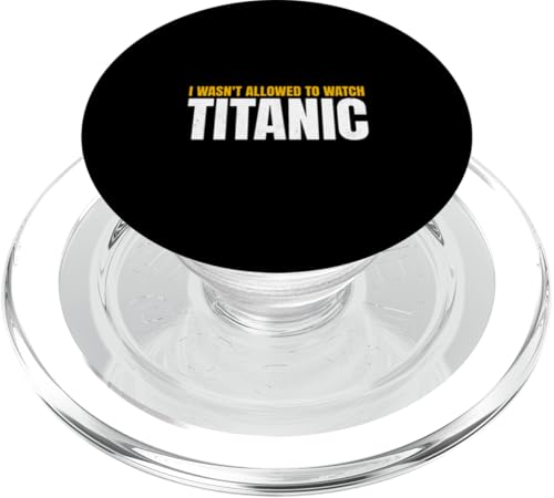 Ich durfte Titanic Lustiges RMS-Schiff für Männer und Frauen nicht sehen PopSockets PopGrip für MagSafe Ich durfte Titanic Lustiges RMS-Schiff für Männer und Frauen nicht sehen PopSockets PopGrip für MagSafe von Titanic Enthusiast Apparel Gifts Shop