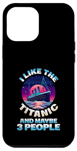 Ich mag die Titanic und vielleicht 3 Leute Lustige RMS-Schiffsliebhaber Hülle für iPhone 12 Pro Max Ich mag die Titanic und vielleicht 3 Leute Lustige RMS-Schiffsliebhaber Hülle für iPhone 12 Pro Max von Titanic Enthusiast Apparel Gifts Shop